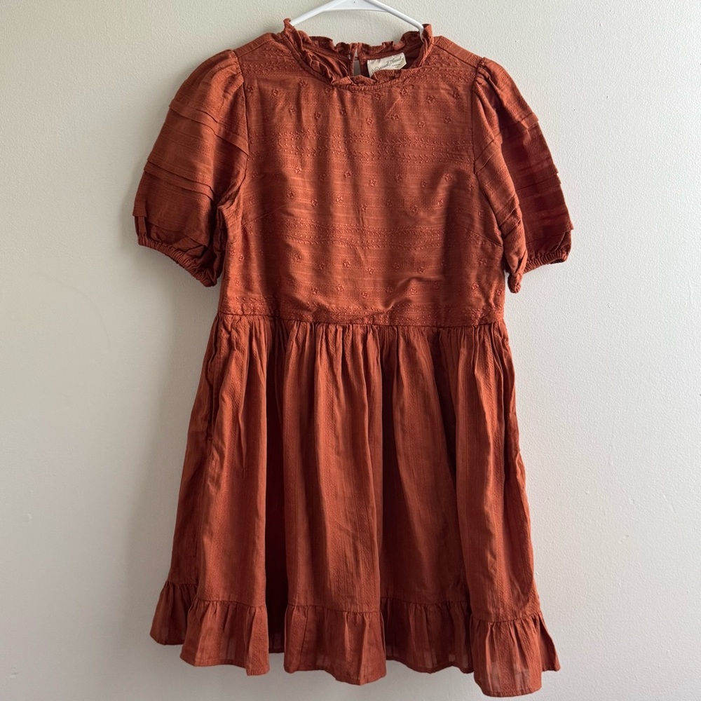 Universal Thread Brown Eyelet Dress
